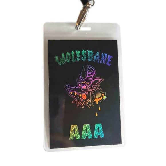 Tough as Steel Tour Holographic AAA Pass