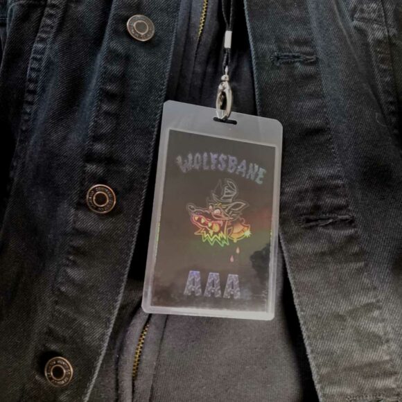 Tough as Steel Tour Holographic AAA Pass - Image 3