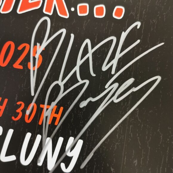 Signed Live Faster Limited Edition A2 Poster - Image 2
