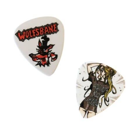 Wolfsbane Guitar Pick
