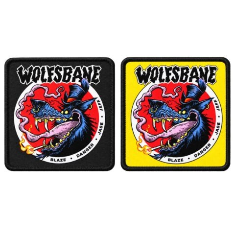 40th Anniversary Sew On Printed Patches